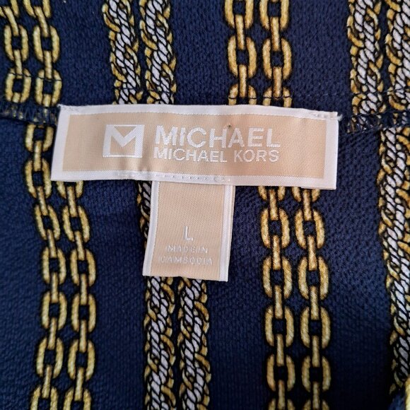 Michael Kors Chain Print Blouse - Picture 5 of 11